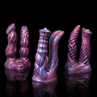 7.64in 7.99in 8.07in Fantasy Silicone Double Heads Dildo For Lesbians