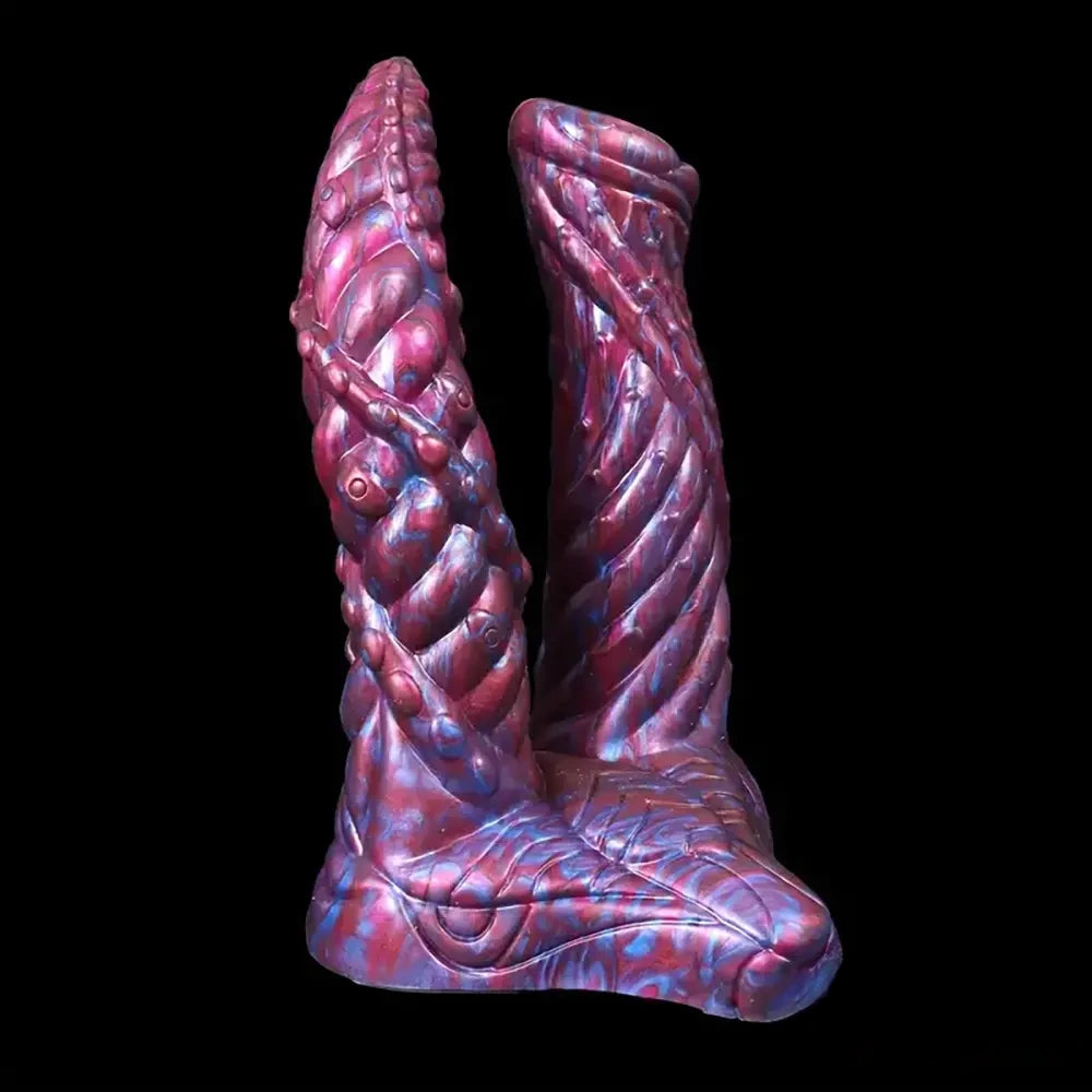 7.64in 7.99in 8.07in Fantasy Silicone Double Heads Dildo For Lesbians