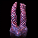 7.64in 7.99in 8.07in Fantasy Silicone Double Heads Dildo For Lesbians
