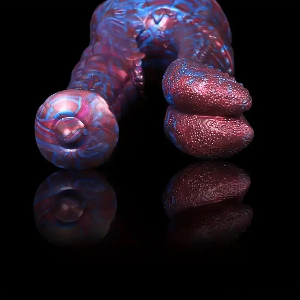 7.64in 7.99in 8.07in Fantasy Silicone Double Heads Dildo For Lesbians