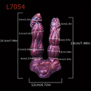 7.64in 7.99in 8.07in Fantasy Silicone Double Heads Dildo For Lesbians
