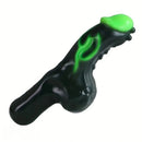 7.64in Odd Spiked Sword Dildo With Handle Silicone Female Cock Sex Toy