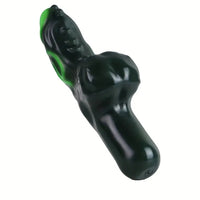 7.64in Odd Spiked Sword Dildo With Handle Silicone Female Cock Sex Toy