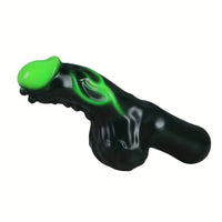 7.64in Odd Spiked Sword Dildo With Handle Silicone Female Cock Sex Toy