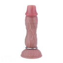 7.65in Ovipositor Platinum Silicone Dildo Real Skin Feeling Cock Love Toy