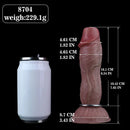 7.65in Ovipositor Platinum Silicone Dildo Real Skin Feeling Cock Love Toy