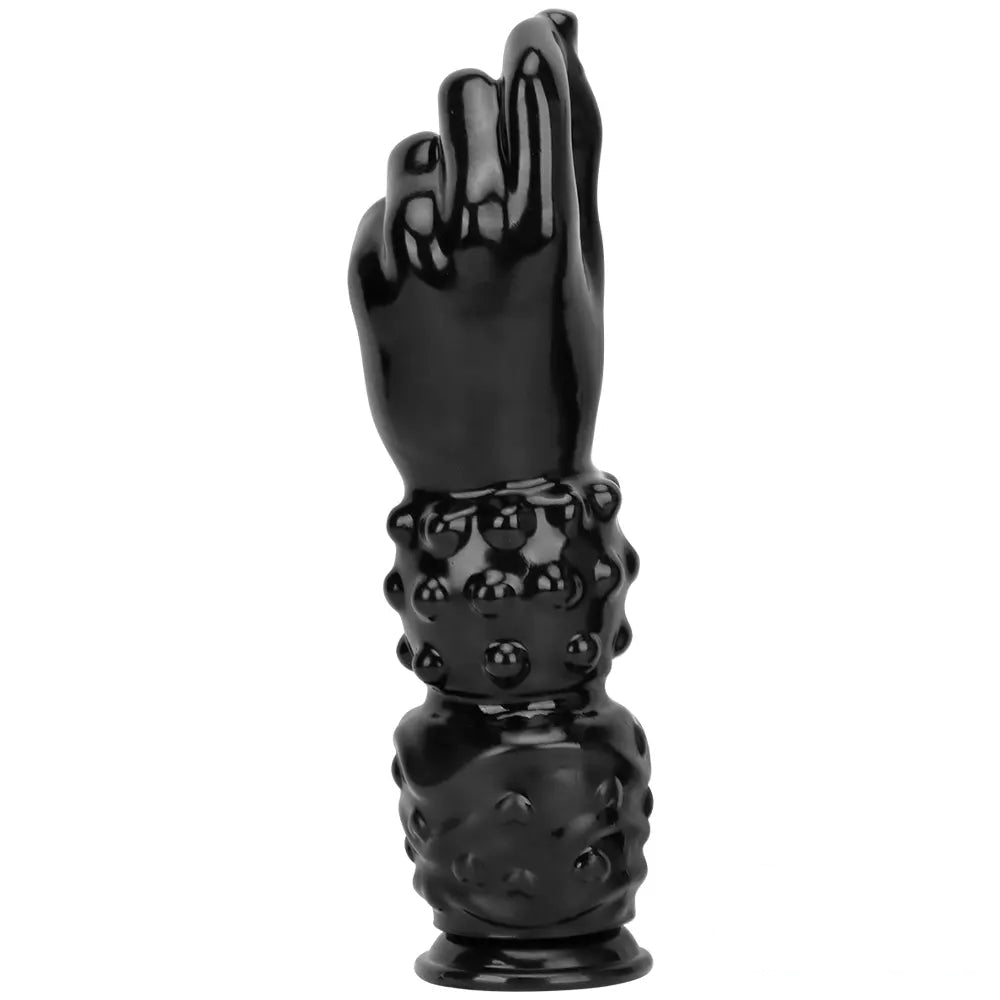 7.67in 11.41in 14in Large Thick Black Hands Fist Dildo For Anal Sex