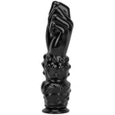 7.67in 11.41in 14in Large Thick Black Hands Fist Dildo For Anal Sex