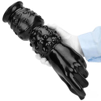 7.67in 11.41in 14in Large Thick Black Hands Fist Dildo For Anal Sex