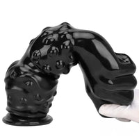 7.67in 11.41in 14in Large Thick Black Hands Fist Dildo For Anal Sex