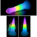 7.67in 7.87in 7.99in Transparent Luminous Dildo Realistic Anal Dildo