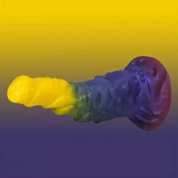 7.67in 8.85in Monster Creature Silicone Soft Dildo For G Spot Masturbation