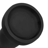 7.67in 9.25in 11.22in Black Silicone Anal Plug Dildo For Couples Men