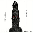 7.67in Anus Masturbation Expander Sexy Adult Odd Dragon Dildo For Women