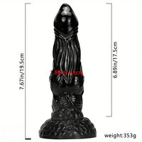 7.67in Anus Masturbation Expander Sexy Adult Odd Dragon Dildo For Women