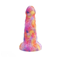 7.67in Big Girth Luminous Anal Pink Camo Silicone Women Dildo