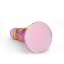 7.67in Big Girth Luminous Anal Pink Camo Silicone Women Dildo