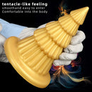 7.67in Christmas Tree Silicone Soft Extra Butt Plug Dildo With Suction Cup
