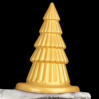 7.67in Christmas Tree Silicone Soft Extra Butt Plug Dildo With Suction Cup