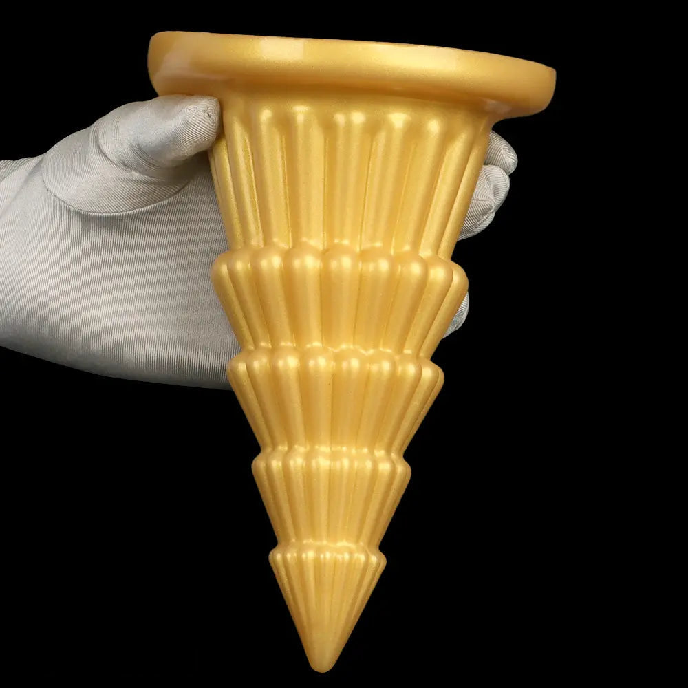 7.67in Christmas Tree Silicone Soft Extra Butt Plug Dildo With Suction Cup