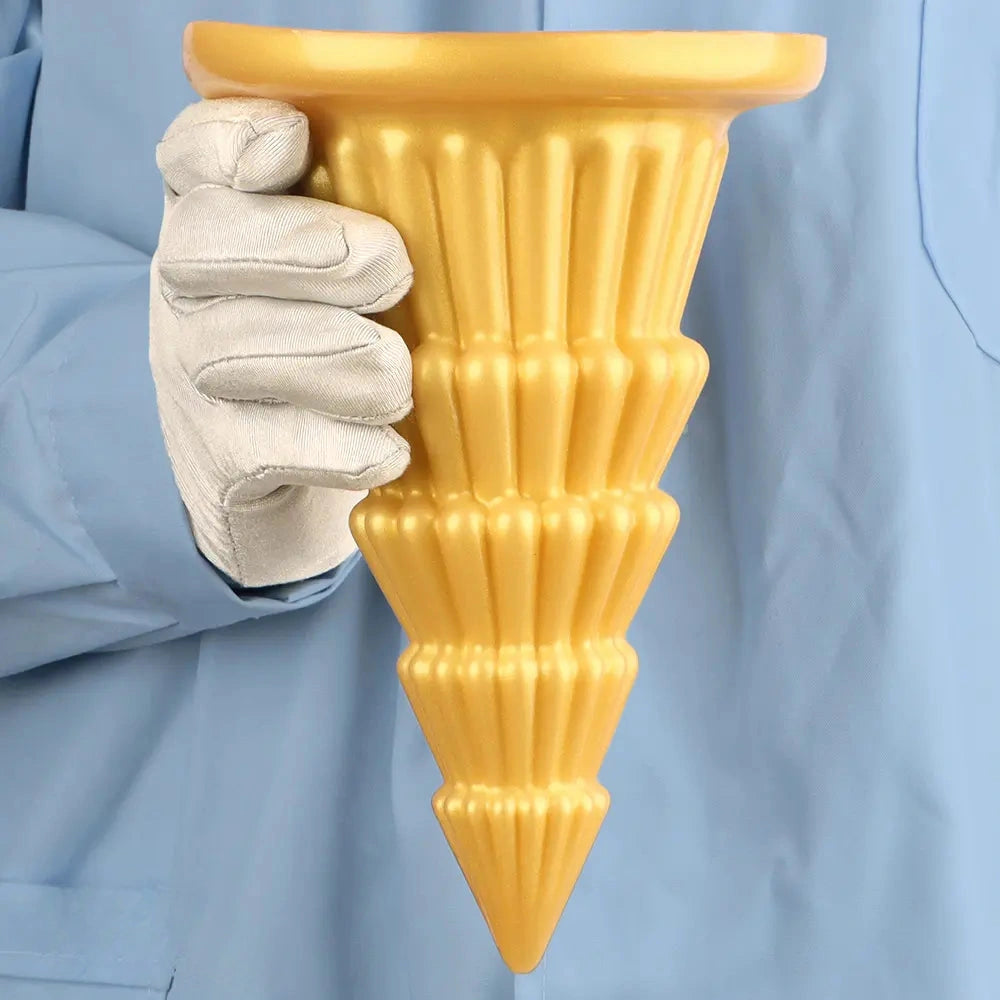 7.67in Christmas Tree Silicone Soft Extra Butt Plug Dildo With Suction Cup