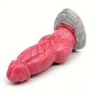 7.67in Fantasy Monster Silicone Soft Dildo For Prostate With Big Knot