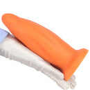 7.67in Liquid Silicone Thick Soft Dolphin Animal Dildo For Cock Clit Orgasm