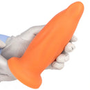 7.67in Liquid Silicone Thick Soft Dolphin Animal Dildo For Cock Clit Orgasm