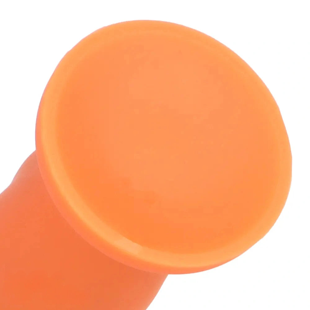 7.67in Liquid Silicone Thick Soft Dolphin Animal Dildo For Cock Clit Orgasm