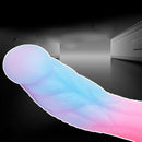 7.67in Luminous Silicone Soft Dragon Dildo For Women Men Masturbation