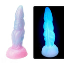 7.67in Luminous Soft Silicone Monster Dildo Sex Toy For Women Sex
