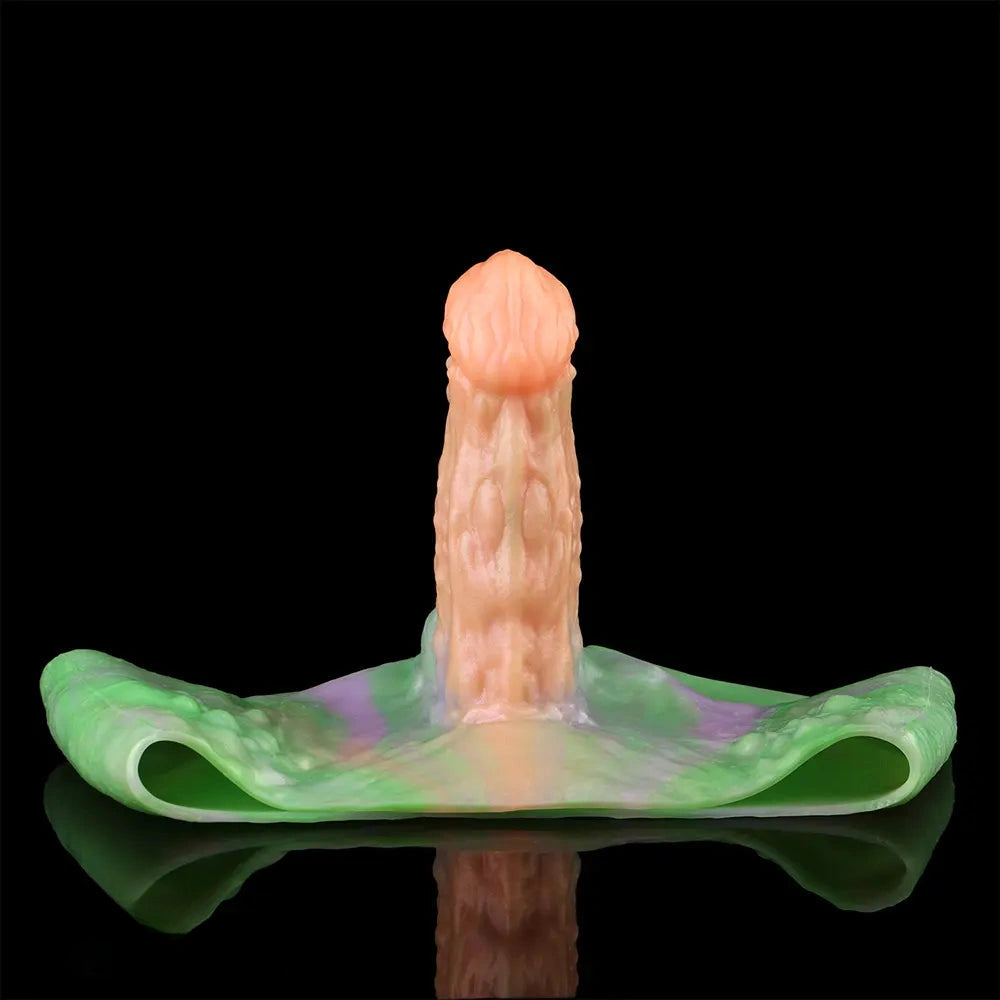7.67in Monster Hollow Dildo Harness Pants Strap on Cock Fantasy Dildo
