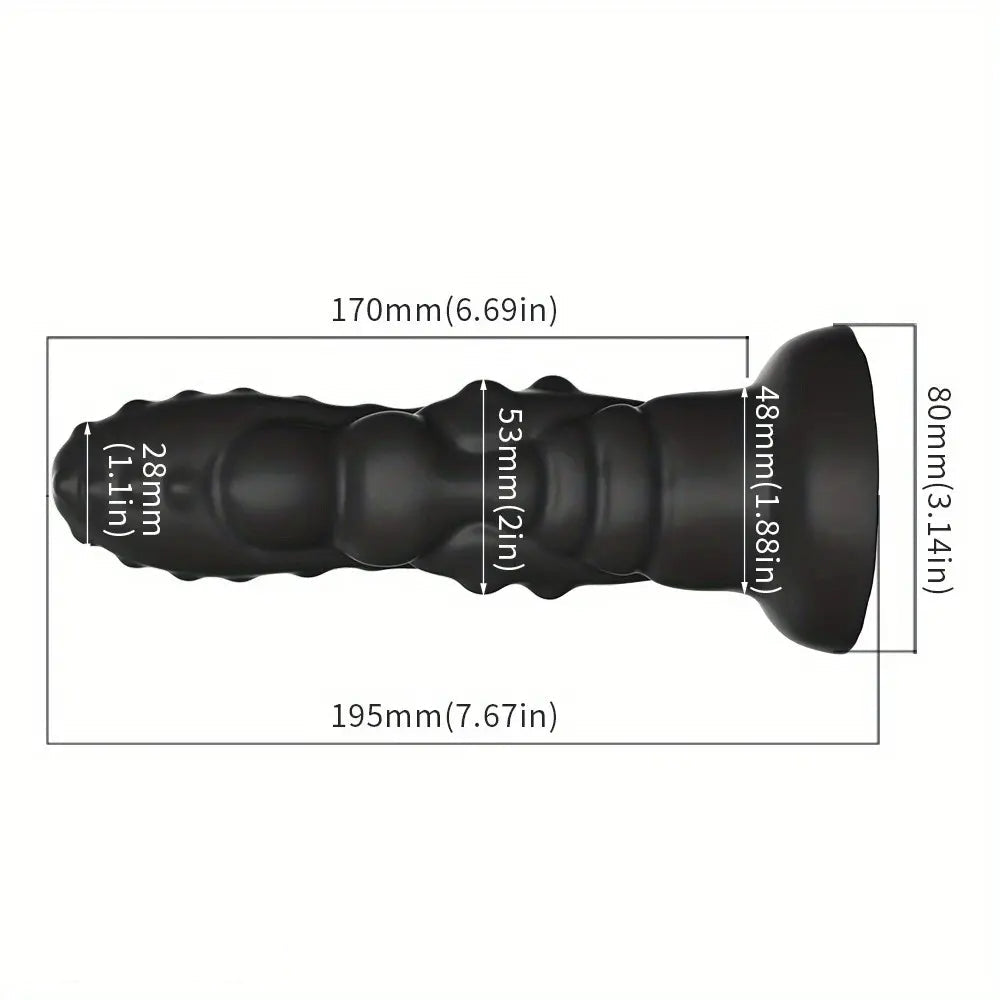 7.67in Monster Odd Dildo with Strong Suction Cup Sex Toys For Women/Men