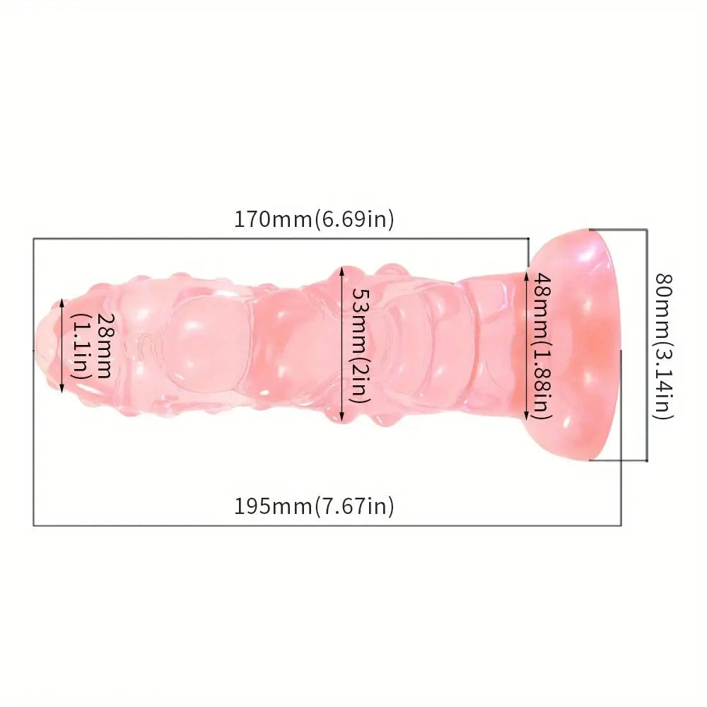 7.67in Monster Odd Dildo with Strong Suction Cup Sex Toys For Women/Men