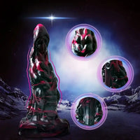 7.67in Monster Silicone Soft Dildo With Suction Cup For Prostate Massage