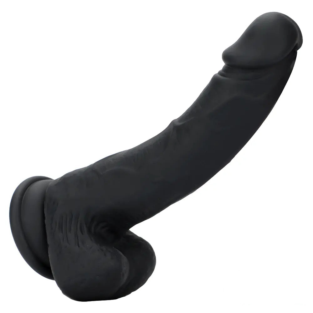 7.67in Premium Silicone Soft Mixed Color Dildo For Anal Masturbation