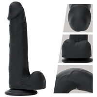 7.67in Premium Silicone Soft Mixed Color Dildo For Anal Masturbation