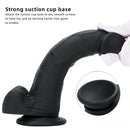 7.67in Premium Silicone Soft Mixed Color Dildo For Anal Masturbation