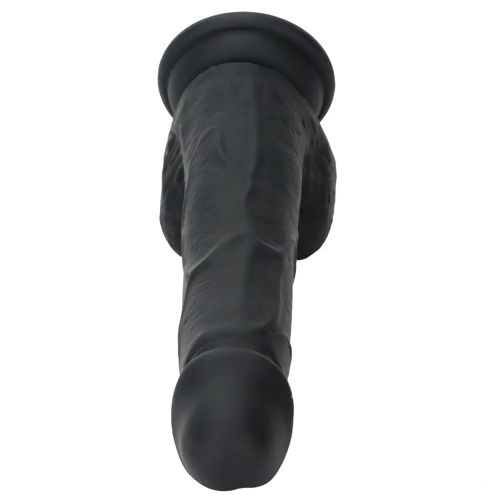 7.67in Premium Silicone Soft Mixed Color Dildo For Anal Masturbation