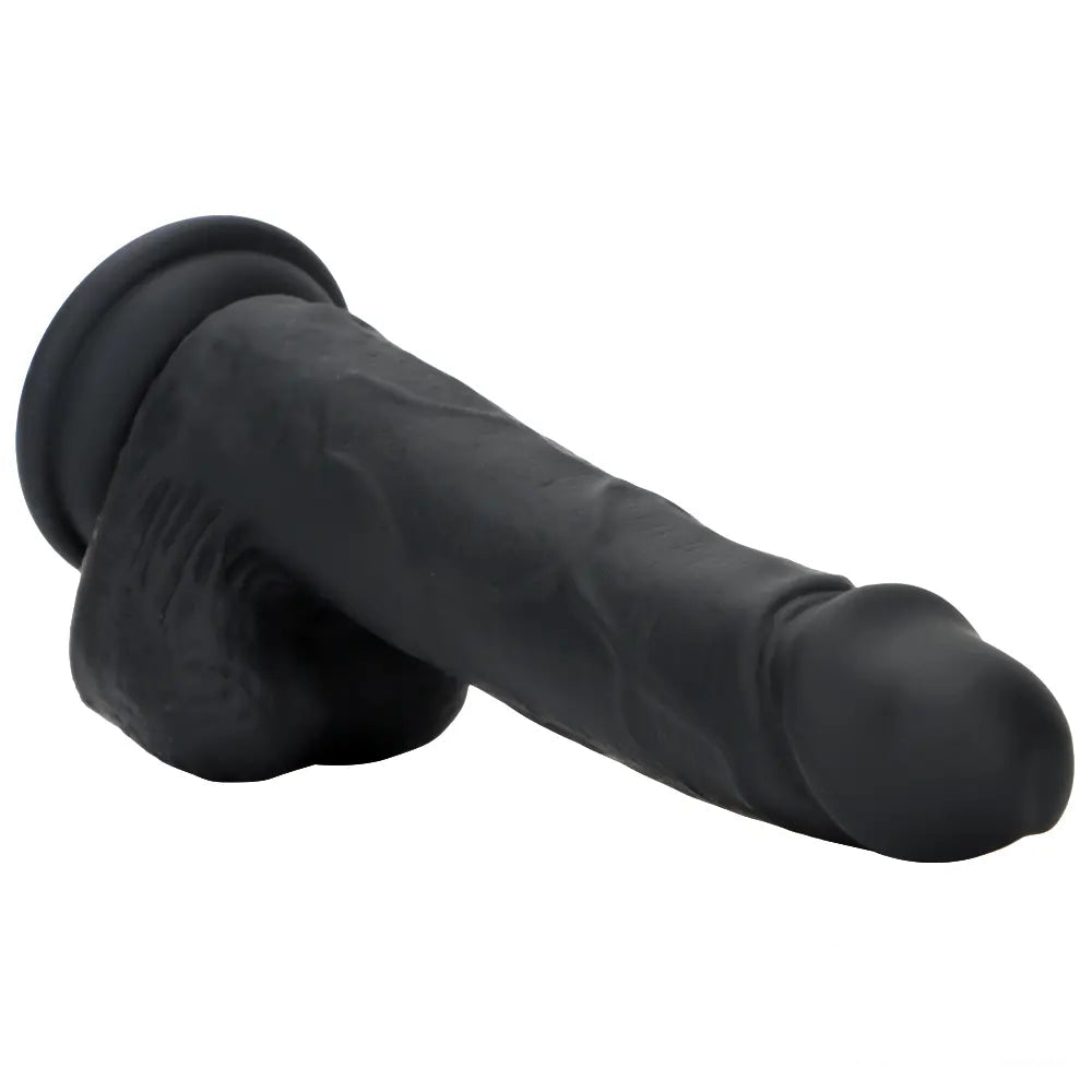 7.67in Premium Silicone Soft Mixed Color Dildo For Anal Masturbation