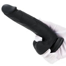 7.67in Premium Silicone Soft Mixed Color Dildo For Anal Masturbation