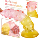 7.67in PVC Spiked Anal Prostate Butt Dildo For Penis G-spot Anal Game