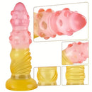 7.67in PVC Spiked Anal Prostate Butt Dildo For Penis G-spot Anal Game