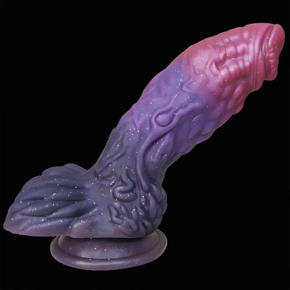 7.67in Realistic Silicone Soft Dragon Women Dildo With Suction Cup