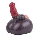 7.67in Silicone Fantasy Horse Dildo Masturbator Heavy Duty Suction Cup