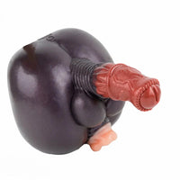 7.67in Silicone Fantasy Horse Dildo Masturbator Heavy Duty Suction Cup