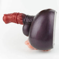 7.67in Silicone Fantasy Horse Dildo Masturbator Heavy Duty Suction Cup