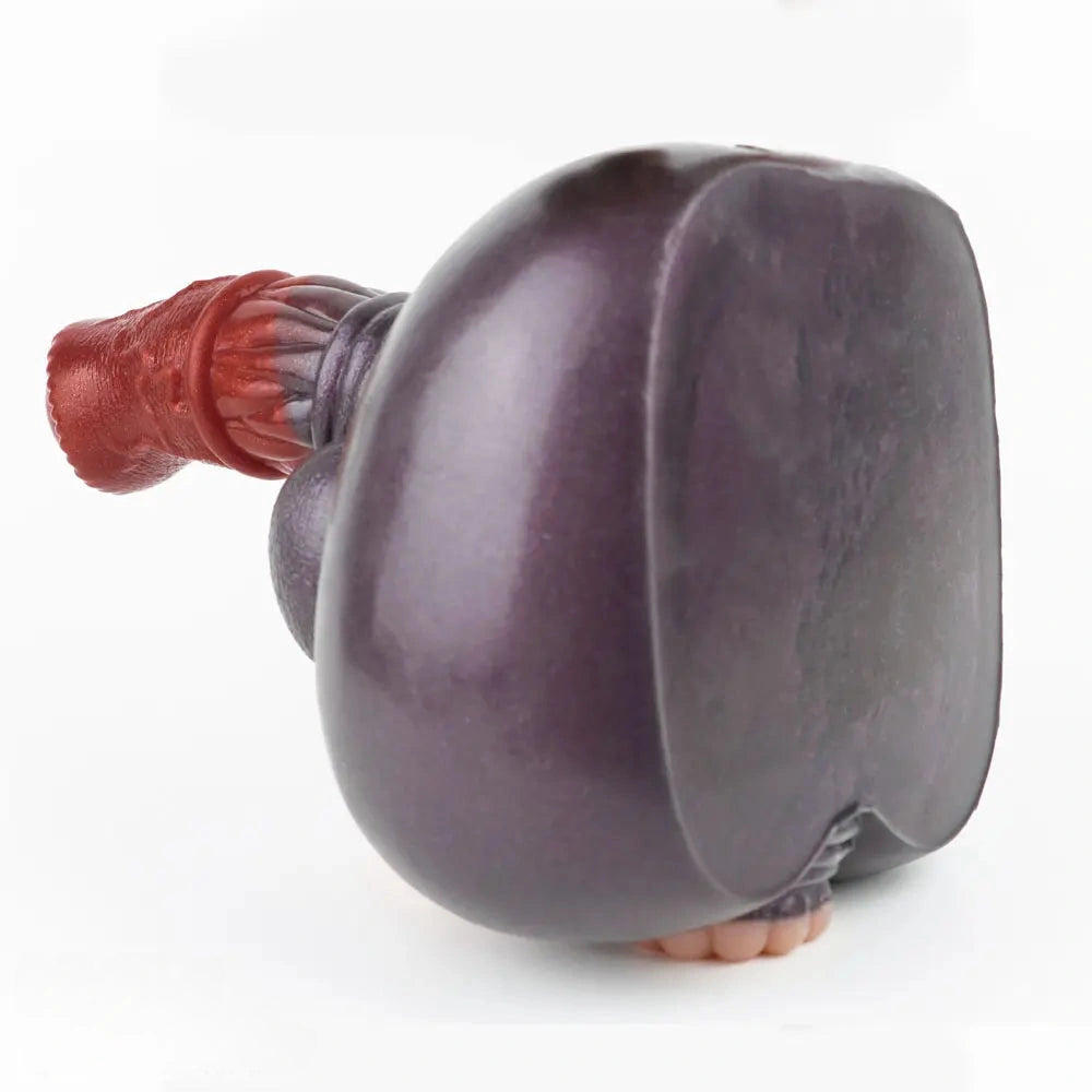 7.67in Silicone Fantasy Horse Dildo Masturbator Heavy Duty Suction Cup