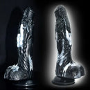 7.67in Silicone Fantasy Soft Dildo For G-Spot Anal Stimulation Adult Toy