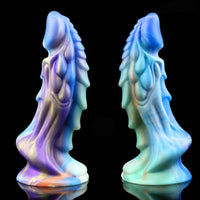 7.67in Silicone Soft Fantasy Dragon Dildo With Suction Cup Sex Toy